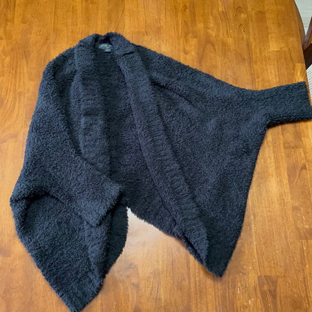 Barefoot Dreams CozyChic Black Shrug